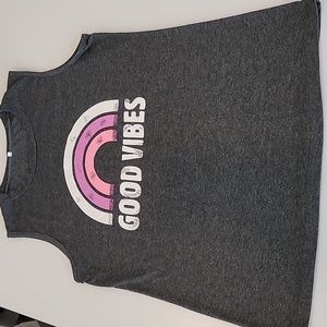 Good Vibes Tank Lg